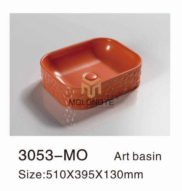 ceramic art basin matte3053-MO