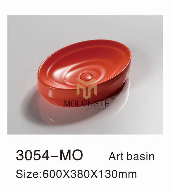 ceramic art basin matte3054-MO
