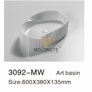 ceramic art basin matte3092-MW