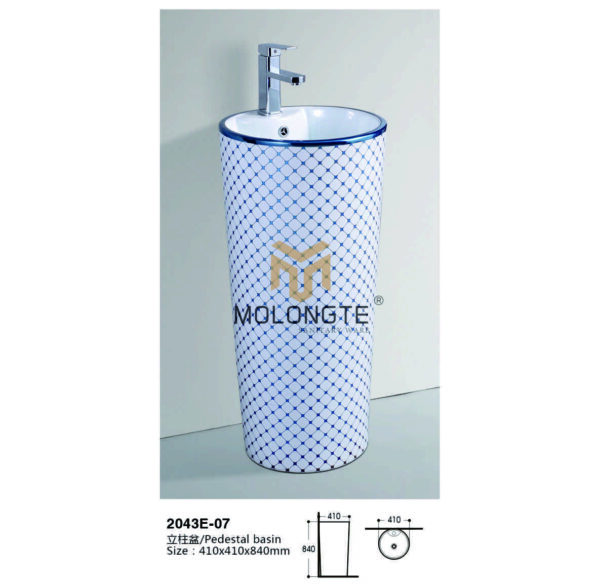 Pedestal basin 2043E-07