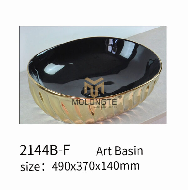 Ceramic art basin countertop 2144B-F