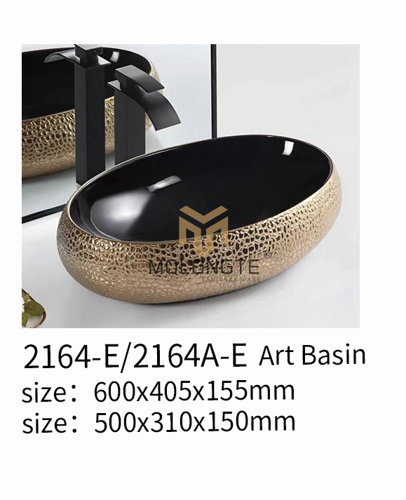 Ceramic art basin countertop 2164-E/2164A-E