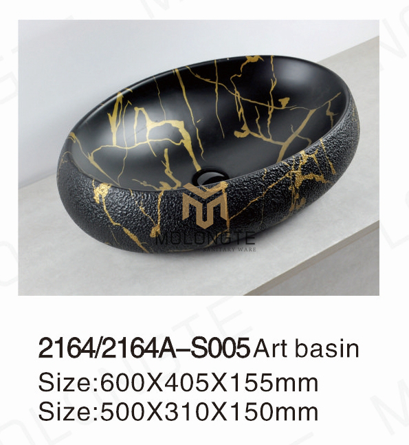 Ceramic basin countertop 2164-S005 2164A-S005