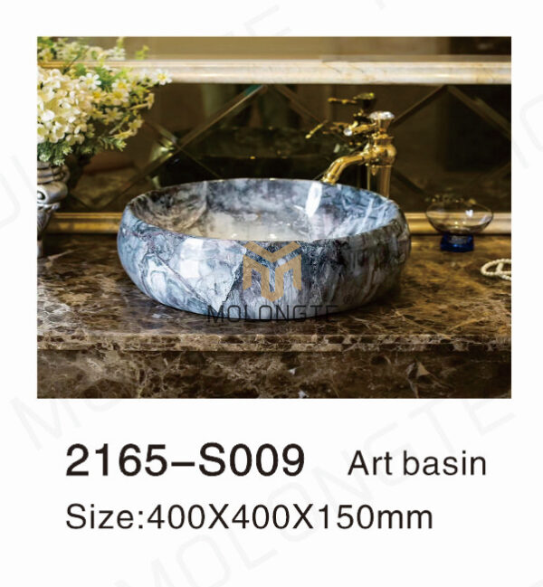 Ceramic basin countertop 2165-S009