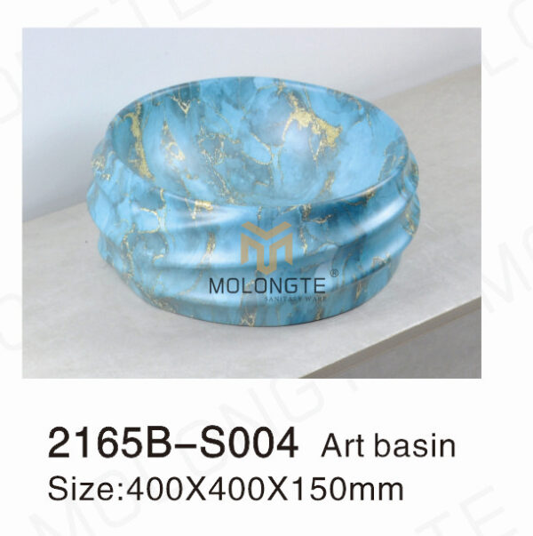 Ceramic basin countertop 2165B-S004