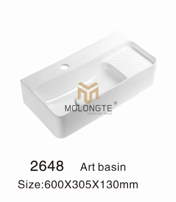 Ceramic basin countertop  2648