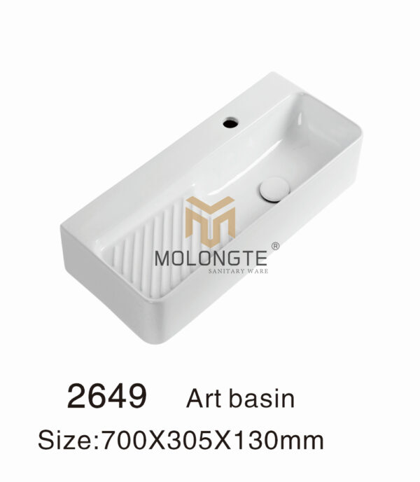 Ceramic basin countertop  2649