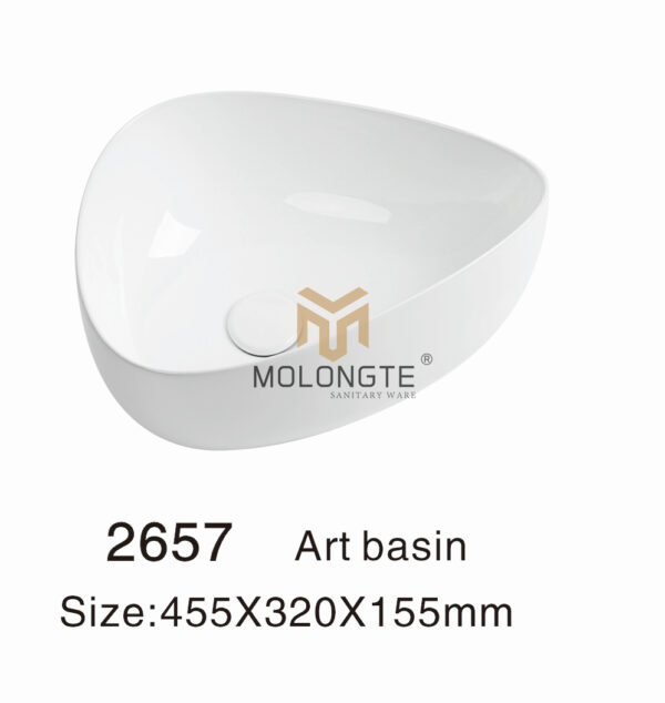 Ceramic basin countertop  2657