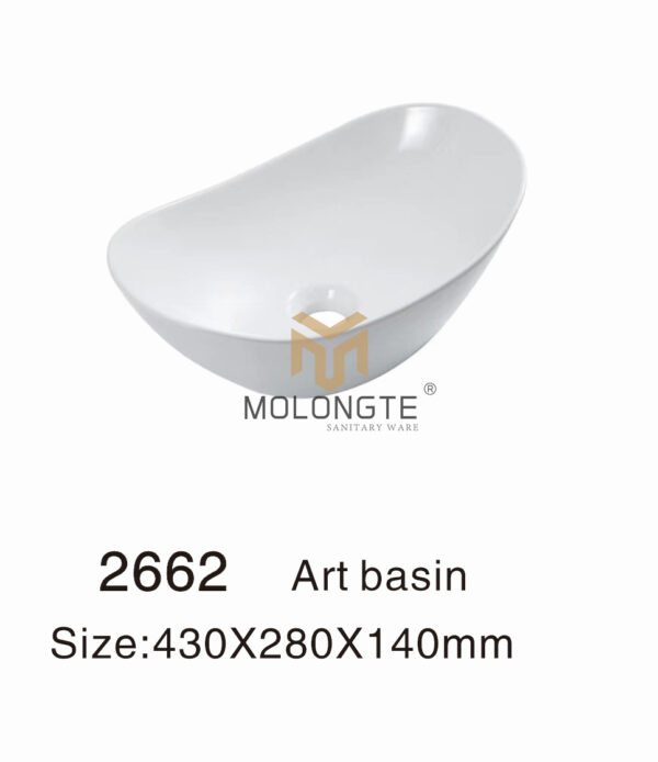 Ceramic basin countertop  2662