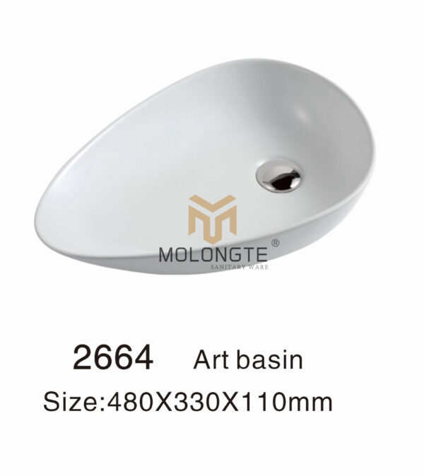 Ceramic basin countertop  2664