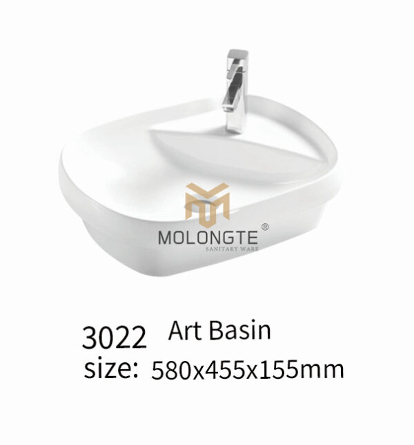 Ceramic basin countertop  3022