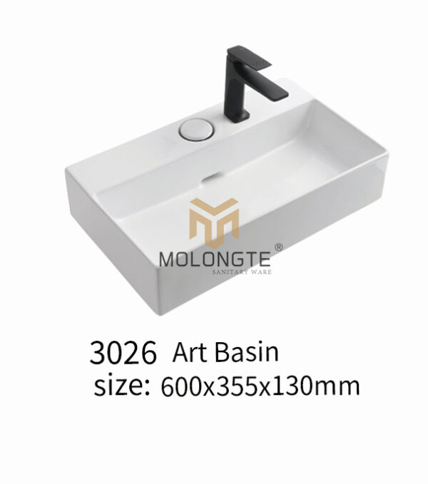 Ceramic basin countertop  3026