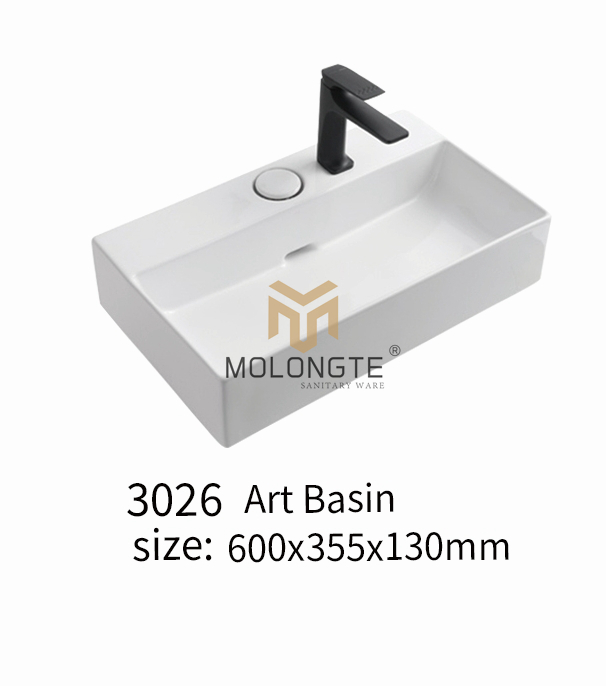 Ceramic basin countertop  3026