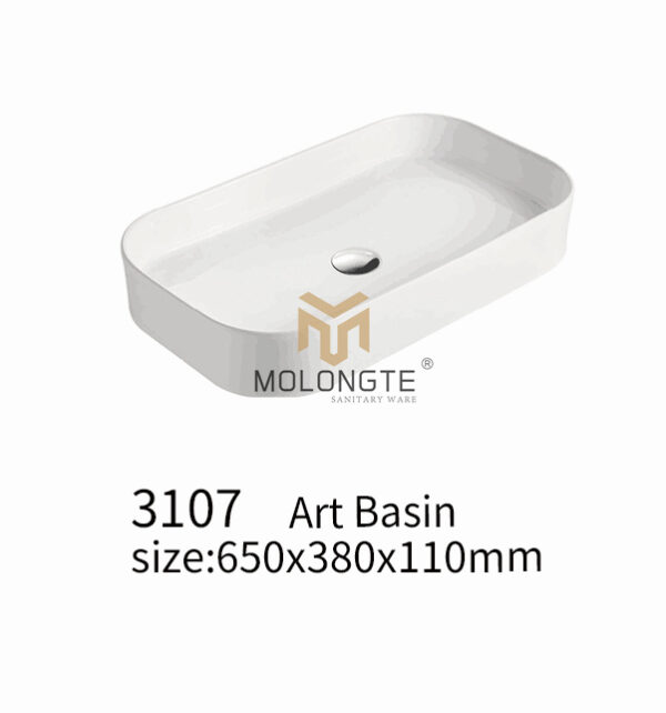 Ceramic basin countertop 3107