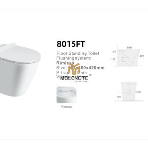 Floor stand toilet 8015FT
