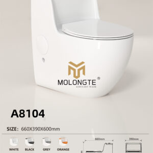 One Piece Toilet  A8104