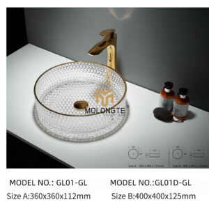Glass basin GL01-GL GL01D-GL
