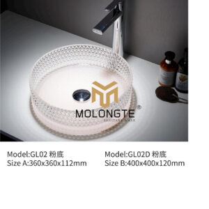 Glass basin GL02 GL02D