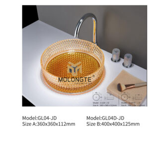 Glass basin GL04-JD GL04D-JD