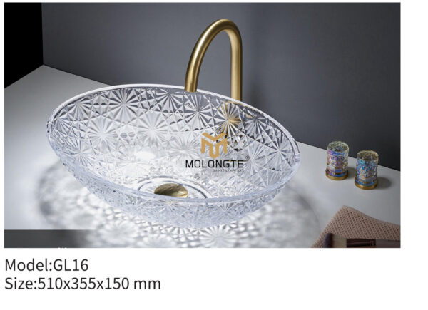 Glass basin GL16