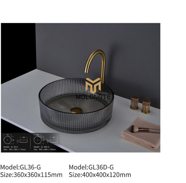 Glass basin GL36-G GL36D-G