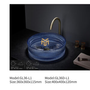 Glass basin GL36-L1 GL36D-L1