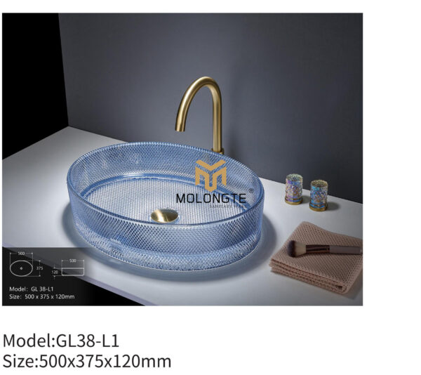 Glass basin GL38-L1