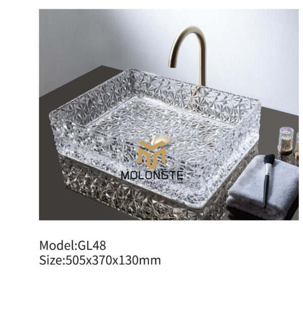 Glass basin GL48