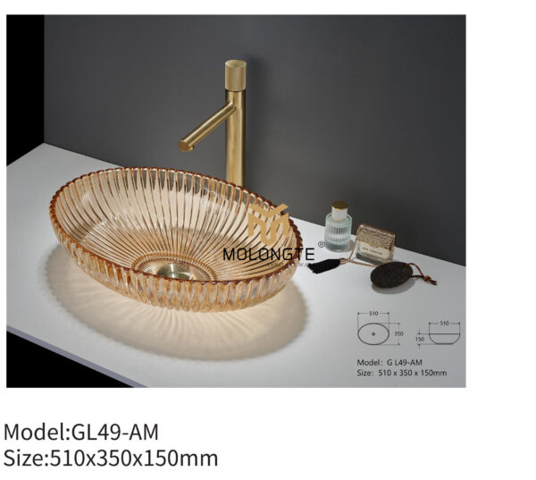 Glass basin GL49-AM