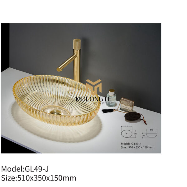 Glass basin GL49-J