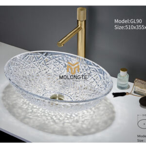 Glass basin GL90