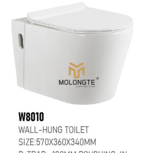 Wall-hung toilet W8010