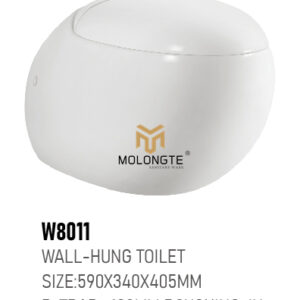 Wall-hung toilet W8011