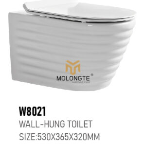 Wall-hung toilet W8021