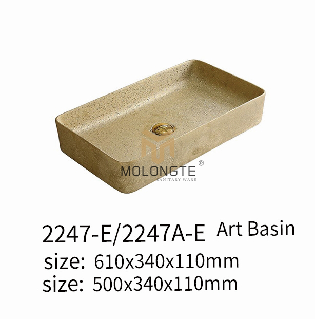 Ceramic basin countertop2247-E/2247A-E