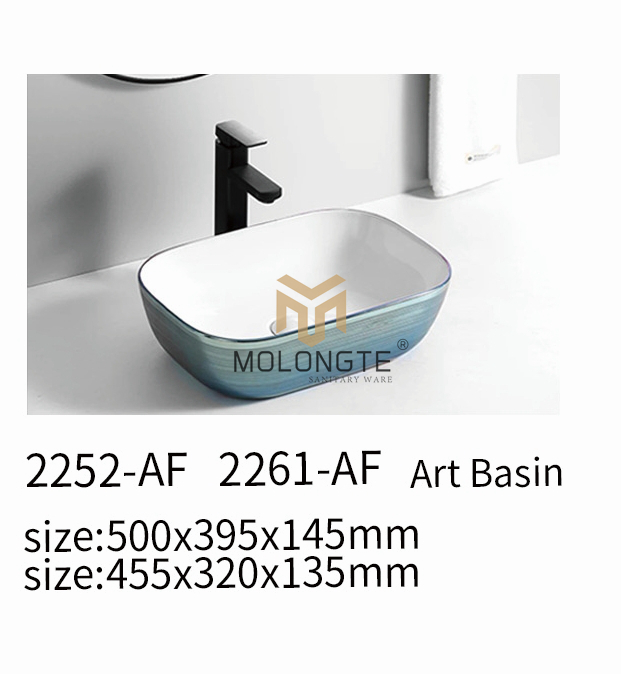 Ceramic basin countertop 2252-AF/2261-AF