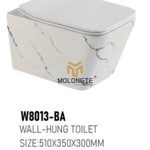 Wall-hung toilet W8013-BA