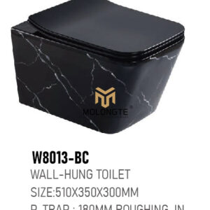 Wall-hung toilet W8013-BC