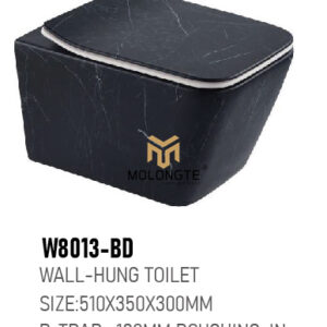 Wall-hung toilet W8013-BD