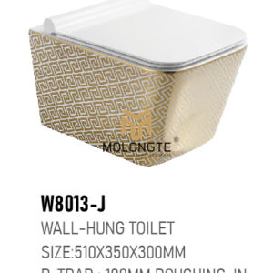 Wall-hung toilet W8013-J
