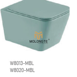 Wall-hung toilet W8013-MBL/W8020-MBL