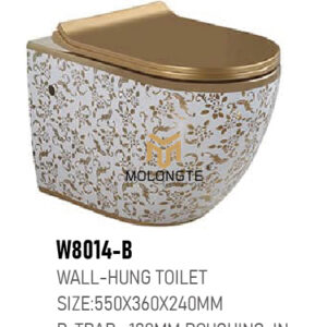 Wall-hung toilet W8014-B